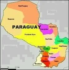 Le Paraguay est limitrophe .