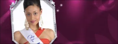 Qui est cette Miss ? et quelle rgion reprsente-t-elle ?