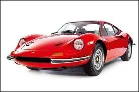 Ce modle somptueux de Ferrari date de 1969, et porte le prnom du fils du crateur de la clbrissime marque, c'est  dire ?