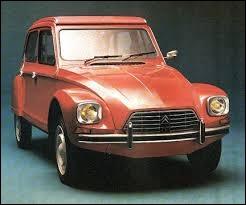 Citroën eut un jour l'idée de redessiner à la serpe la célèbre Deux chevaux, ce qui donna le joli prénom de... ?