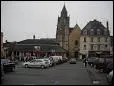 Nous partons  Mamers ( Sarthe ) o la ville est chef-lieu ...