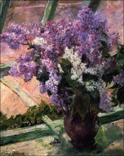 Lilas  la fentre, 1880