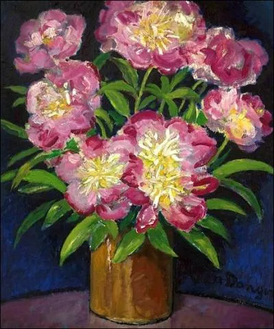 Bouquet de pivoines, 1933-34