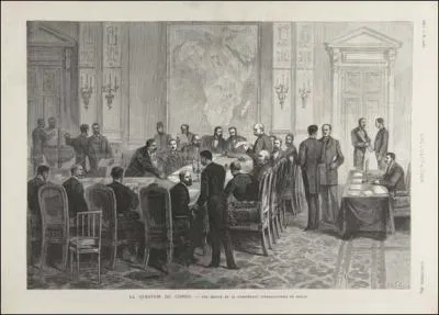 De novembre 1884  fvrier 1885 se tient une confrence visant  dicter les rgles de la colonisation et aboutissant au partage du territoire africain par les diffrentes puissances europennes. Dans quelle ville se tient-elle ?