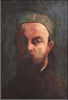 R. D'inspiration symboliste, son oeuvre picturale tente selon ses propres termes de   mettre la logique du visible au service de l'invisible . (Franais n  Bordeaux en 1840, dcd  Paris 1916)