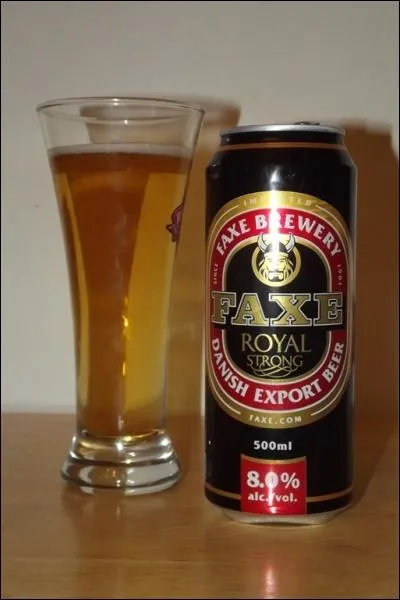 Et si nous buvions une Faxe pour tancher notre soif ! Mais de quel pays provient-elle ?