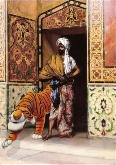 Dans quel dessin anim peut-on voir ce tigre ?