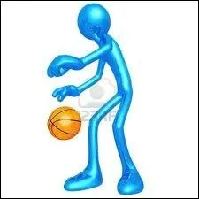 Comment s'appelle l'action de faire rebondir le ballon sur le sol ?