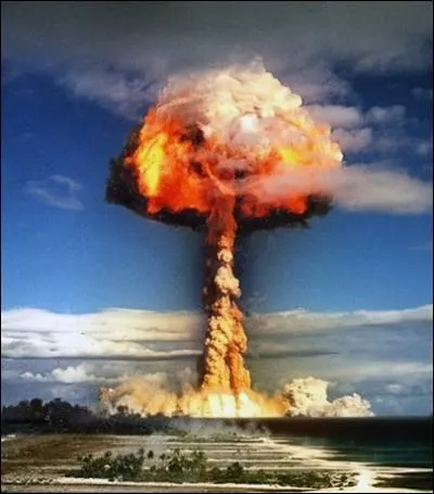 Quel atoll du Pacifique a servi aux essais nuclaires amricains.