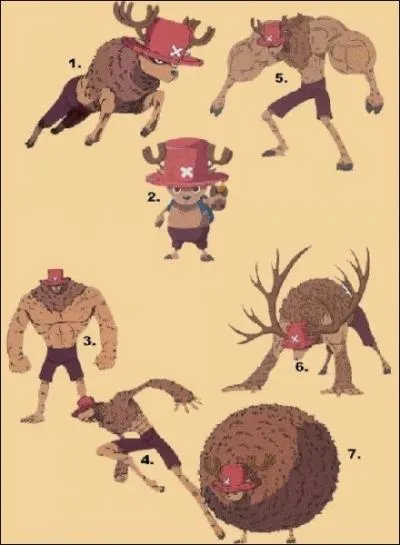 Que se passe t-il, avant l'ellipse, si Chopper prend 2 Rumble Ball  la suite ?