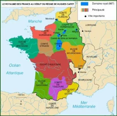 Quelles villes ont eu un comt durant le Moyen ge (plusieurs rponses) ?
