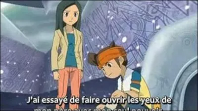 Dans l'�pisode 62  Le match d�cisif G�n�sis deuxi�me partie !  , que dit Mark pendant la mi-temps quand Lina lui dit Mark ?