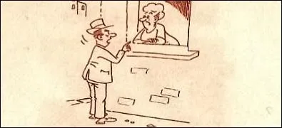 Pierrot est dlur, Monsieur Alatristefigure est exaspr :  Votre fils est toujours entrain de m'imiter  ! -  J'ai fait ce qui convenait mon cher ami, croyez-moi ... 