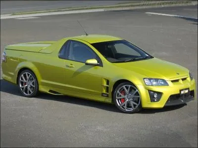 Quel est ce pick-up sportif ?