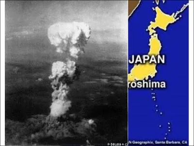 Quelle ville a reu la premire bombe atomique le 6 aot 1945 ?