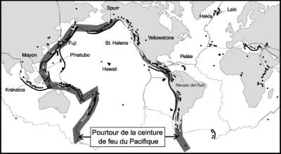 Sur quelle chane volcanique le Japon est-il situ ?