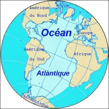 L'ocan Atlantique, situ entre le continent amricain et l'Afro-Eurasie, est le deuxime plus grand ocan aprs le Pacifique. A quelle figure mythologique cet ocan fait rfrence ?