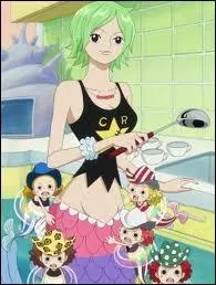 Combien y a-t-il de petites sirnes chez Camie ?