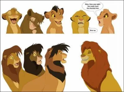 Qui sont les amis d'enfance de Simba ?