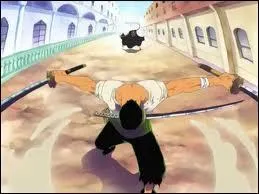 Quelle est la premire technique que Zoro a apprise et combien de sabres utilise-t-il pour la faire ?