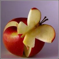 Papillon, envole-toi mais ne tombe pas dans les pommes ! Il s'agit d'un beignet sal de l'le de La Runion :