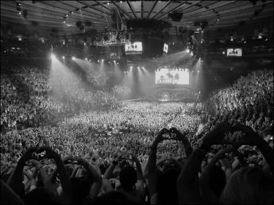 En combien de temps les billets du concert au Madison Square Garden se sont-ils couls ?