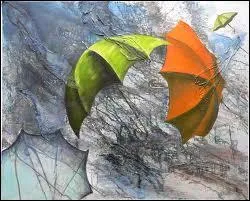 Mariage pluvieux ... heureux.