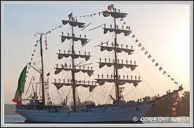 Fin du quiz avec tous les matelots dans la mâture du magnifique trois-mâts mexicain le Cuauhtémoc. Il porte le nom...