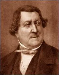Rossini Gioacchino : je suis n� � Pesaro (Italie) le 29 f�vrier 1792, consid�r� comme l'un des plus grands compositeurs du XIXe si�cle, mon nom se rattache surtout � l'op�ra, on me doit entre-autres des oeuvres comme  L'Italianna in Alg�ri  ou  Le Cenerentois , je d�c�de � Paris le 13 novembre ...