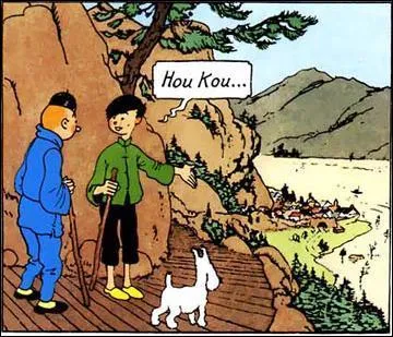 Quel est le nom de l'ami de Tintin que l'on voit pour la 1re fois dans le  Lotus bleu  ?
