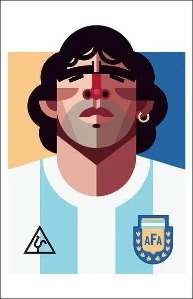 Diego Maradona est l'actuel slectionneur de l'Argentine.