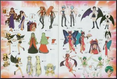 Comment s'appellent les dmons ?