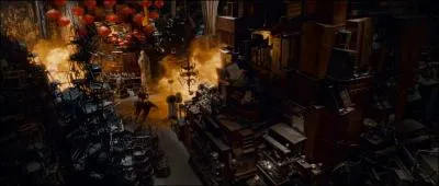 Quel sortilge Gregory a-t-il utilis pour provoquer l'incendie de la Salle sur Demande ?