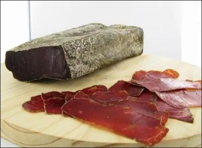 La viande sche des Grisons produite dans le canton du mme nom est faite avec de la viande de...
