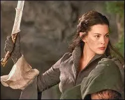  Qu´est que ceci ? Un garde qui ne prend pas garde !    qui s´adresse Arwen ?