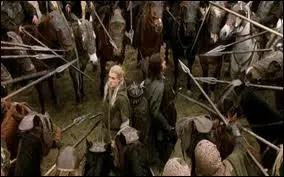  Trois jours et trois nuits de poursuite. Sans manger. Ni se reposer. Et aucun signe de notre gibier alors que peut bien raconter un rocher !   Gimli, Legolas sont  la poursuite...