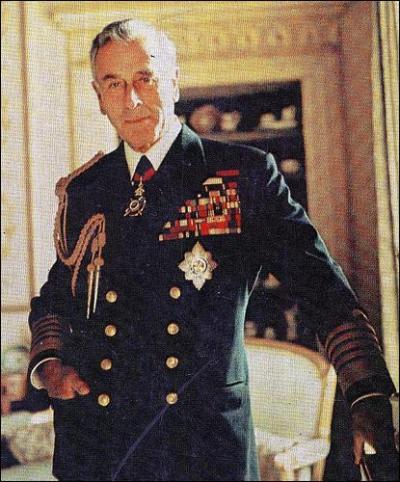 Quel titre a t dcern  Lord Mountbatten aprs la seconde guerre mondiale ?