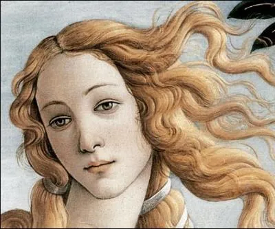 Qu'y a-t-il sous les pieds de Vnus dans le tableau de Botticelli  La naissance de Vnus  ?