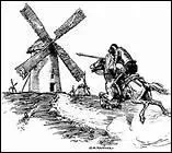 Durant quel sicle vivait Don Quichotte de la Mancha, qui voit plus de moulins que de vignes dans la rgion viticole la plus tendue d'Espagne ?