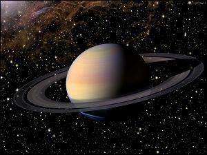 Les anneaux de Saturne sont uniques dans le système solaire. Ils cernent si joliment la Planète Saturne, une Géante gazeuse, volumineuse (9 X la Terre) mais peu dense, par rapport aux planètes telluriques, comme la Terre, Mars... Ils sont composés surtout de... ?