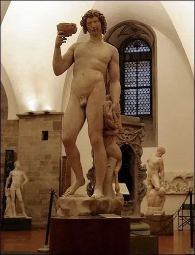 A qui doit-on ce superbe Bacchus de marbre ?