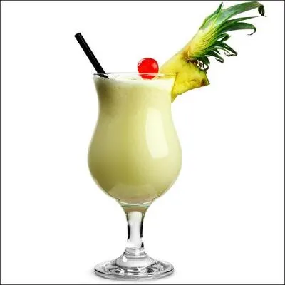 Quels sont les ingrdients entrant dans la composition de la  Pina colada  ?