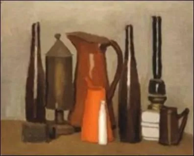 Quels sont les objets qu'il utilisait pour ses natures mortes ?