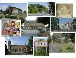 Nous restons en Lorraine mais nous allons  tain (Meuse ), o la ville est chef-lieu ...