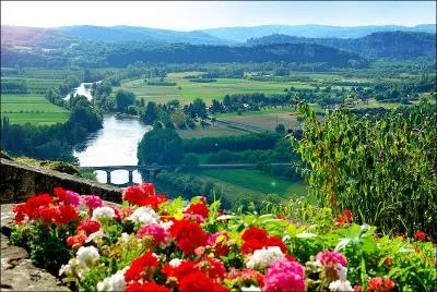 Pour terminer cette agrable promenade, arrtons nous  Domme situ sur une vertigineuse falaise, d'o on profite d'un panorama unique, ce village est situ :