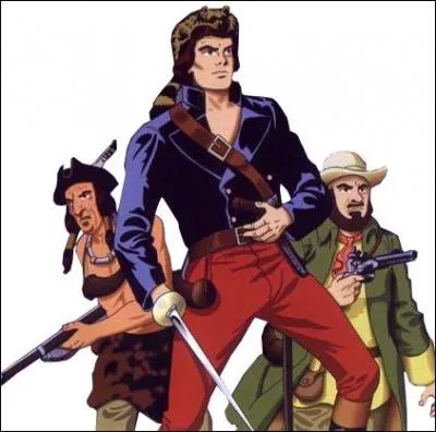 Lui aussi, qui avait les m�mes objectifs, �tait un h�ros incontournable dans la BD de poche. Qui est ce  capt'ain  ?