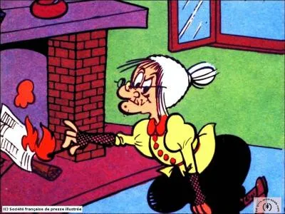 Et enfin qui est cette super mamie incontournable de la BD de poche ?