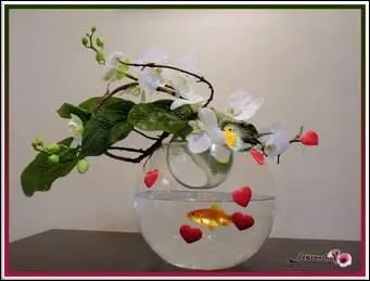   Un petit poisson, un petit oiseau ...  . Avant ou aprs son nez ?