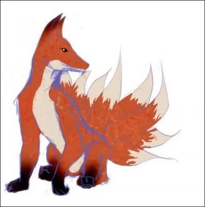 A quelle mythologie appartient le Kitsun, ou renard  neuf queues ?