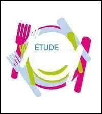 A quelle tude mene sur internet , et qui consiste  recueillir les habitudes alimentaires des franais, appartient ce logo ?